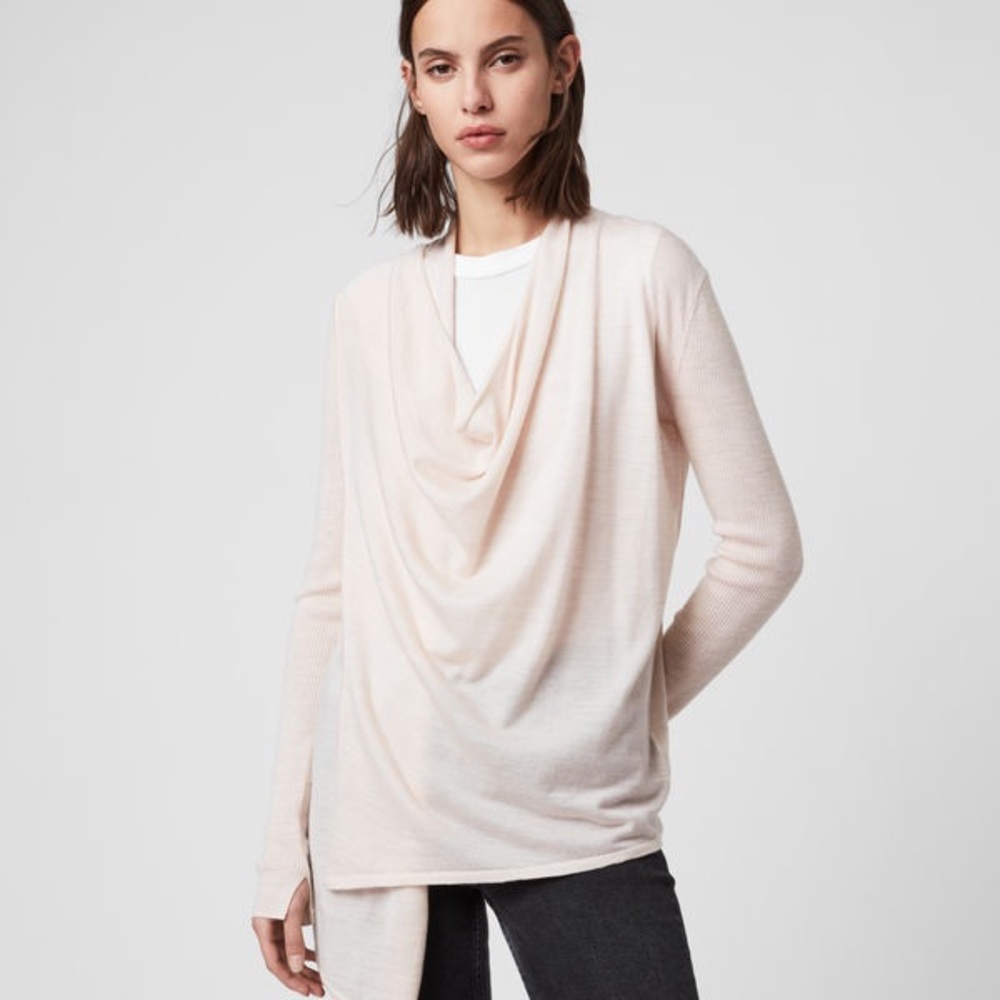 All Saints Drina Cardigan Merino Wool